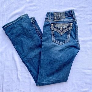 Miss Me Paisley Bootcut Jeans